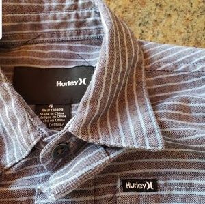 Hurley button down shirt 4t